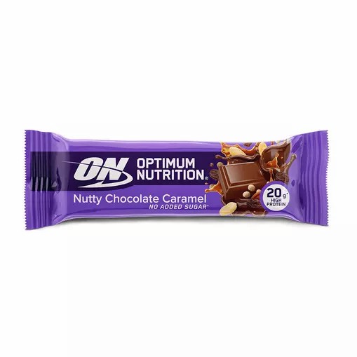 Optimum Nutrition Protein Bar Nutty Chocolate Caramel 70 grams (1 Bars) Sverige | 123DBGAZX