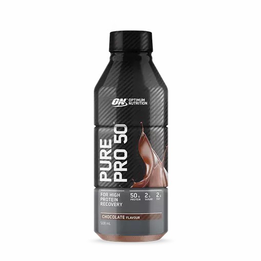 Optimum Nutrition Pure Pro 50 Chocolate 508ml (12 bottles) Sverige | 594DOSAGE