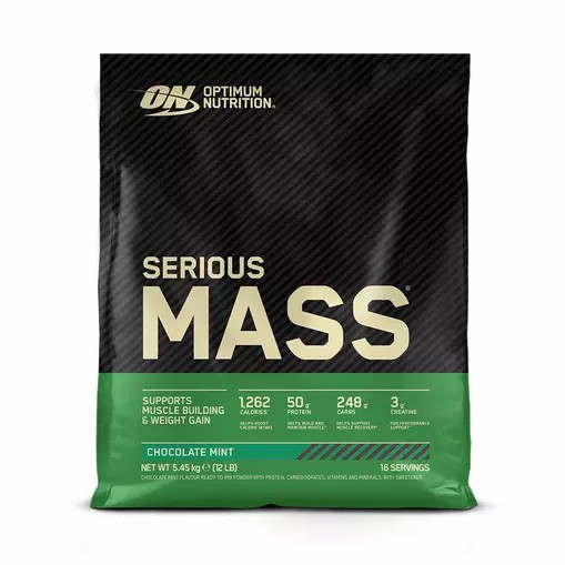 Optimum Nutrition Serious Mass Chocolate Mint 5.45 kg (16 Servings) Sverige | 319FNEBXS