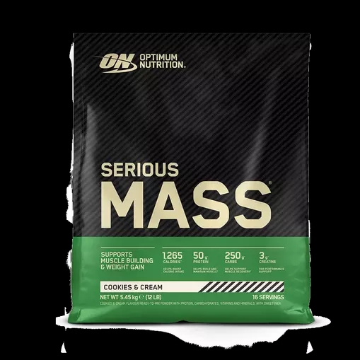 Optimum Nutrition Serious Mass Cookies & Cream 5.45 kg (16 Servings) Sverige | 918HIEFJO