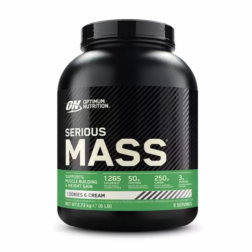 Optimum Nutrition Serious Mass Gainer Cookies & Cream 2.73 kg (8 Servings) Sverige | 069URZEOA