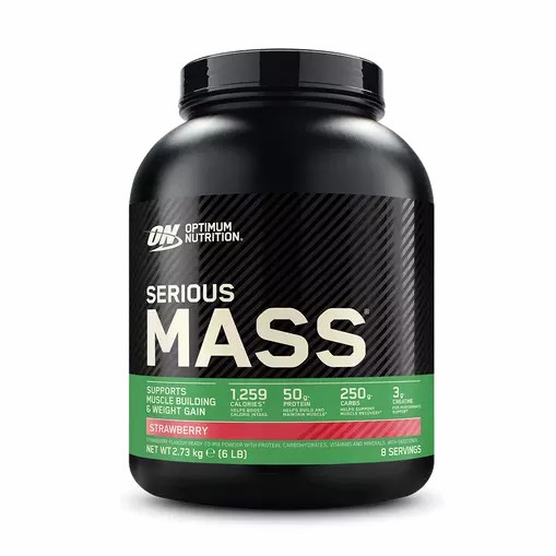 Optimum Nutrition Serious Mass Gainer Strawberry 2.73 kg (8 Servings) Sverige | 129CXUAYP