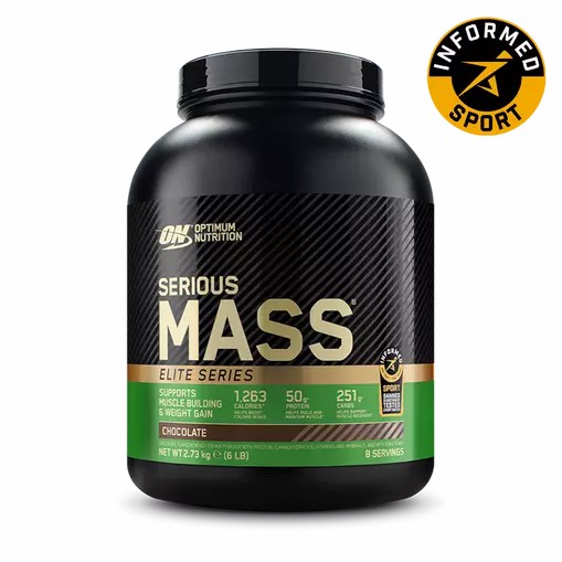 Optimum Nutrition Serious Mass - Elite Series 2.73 kg (8 Servings) Sverige | 719QRSOHT